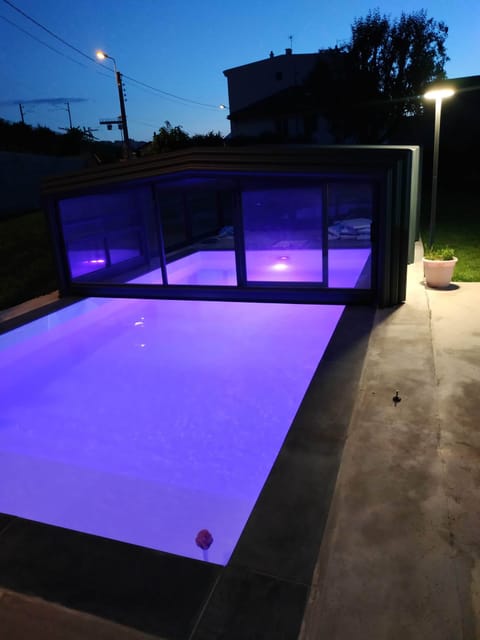 Indoor pool, outdoor pool