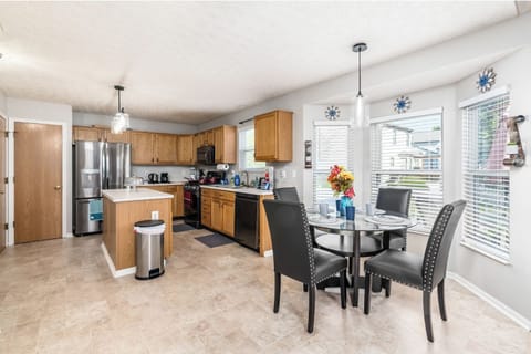 Kitchen and Dining Area