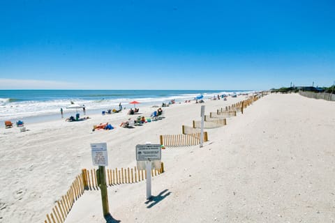 On the beach