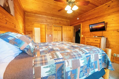 One of Nicoha's comfy bedrooms