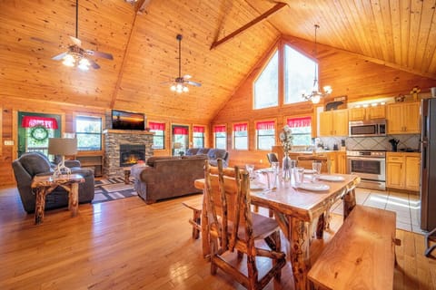 Nicoha's cozy living area