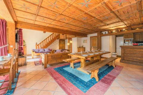 Living and dining room