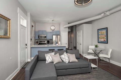 Living Room with Queen Sofa bed