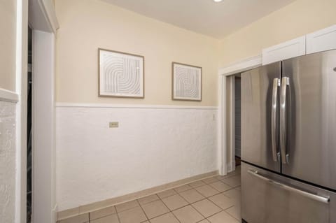 The updated kitchen offers ample storage space & fantastic amenities