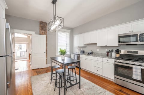 Dining table with seating for 4