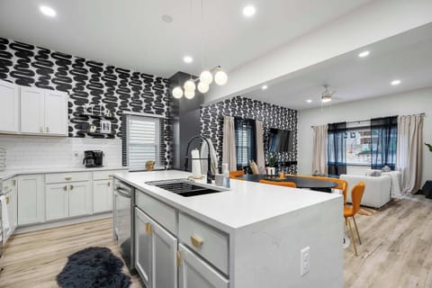 Large kitchen island