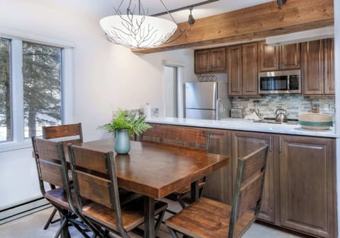 Dining table with seating for 6