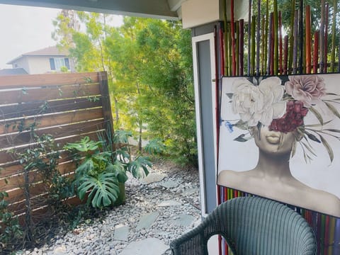 Your own private sunny patio.