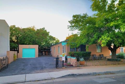 Private off-street parking space