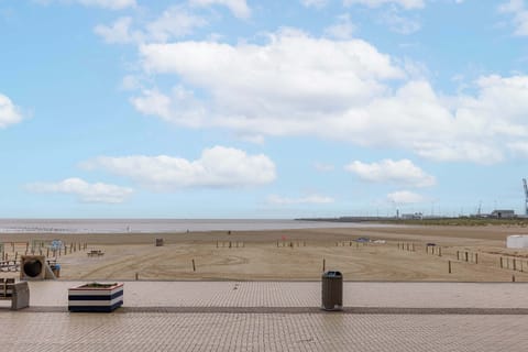 On the beach