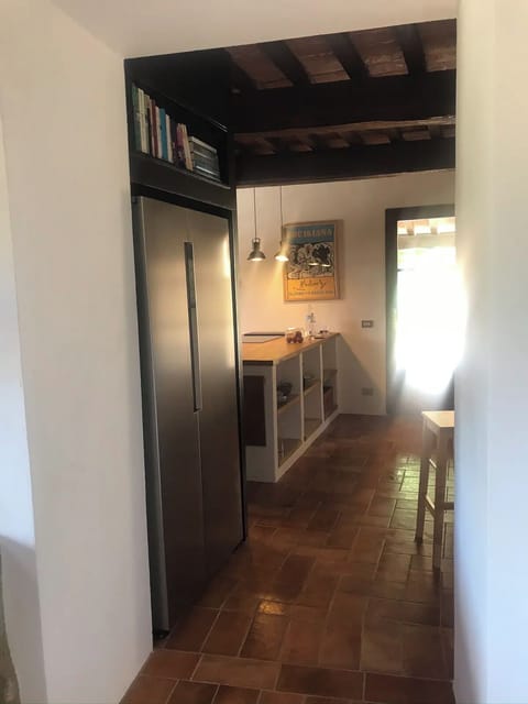 View from Dining Room into the Kitchen