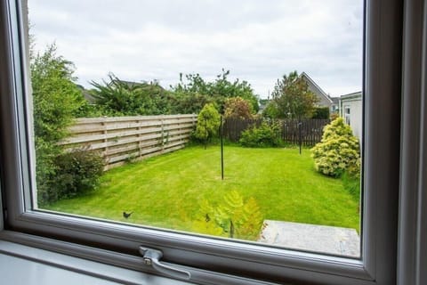 View of rear garden from bedroom