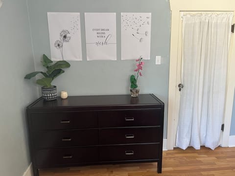 3rd bedroom Crate and Barrel dresser. 