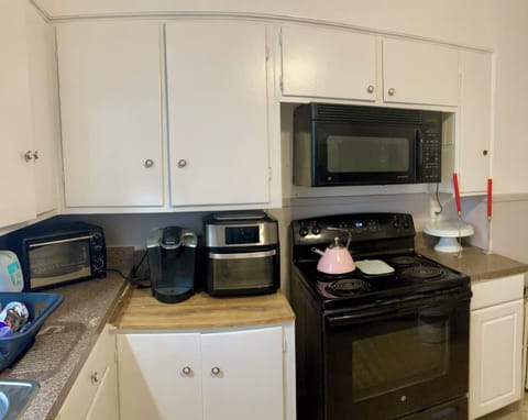 Microwave, oven, stovetop