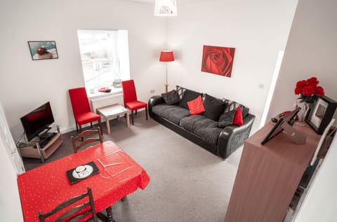 The living/dining room