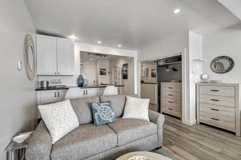 Full pull out sleeper sofa, bring the little ones!