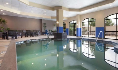 Indoor pool, a heated pool