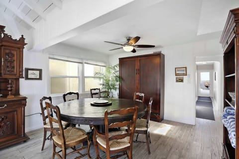 Dining table with seating for 7