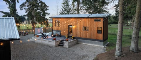 Your idyllic cabin in the woods.