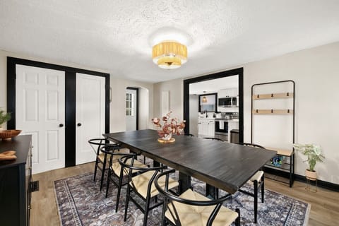 A sophisticated space, perfect for hosting dinner parties and creating lasting memories.  ✨