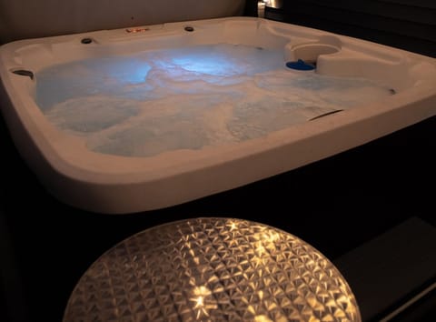 Enjoy evenings laying under the stars with jets to massage every muscle.