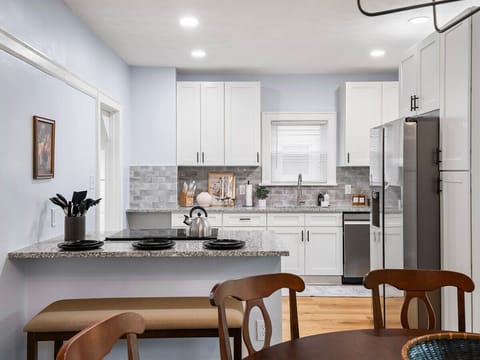 Savor your meals in style with our open-concept dining and kitchen area, designed for both functionality and luxury.