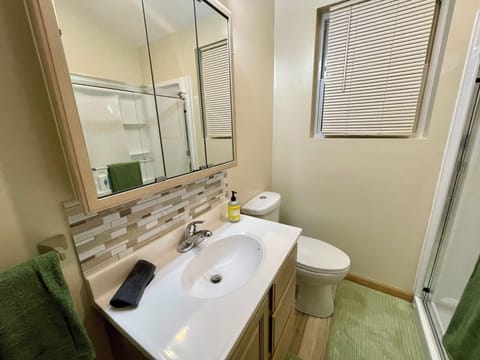 Bathroom with Shower