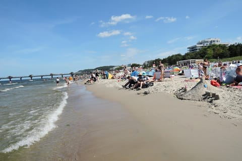 On the beach