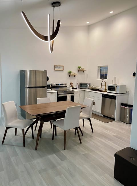 Lobby- this is a shared space. Has dishwasher, sink, oven and stove.