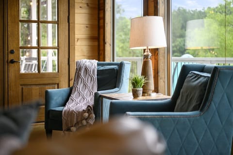 Cozy corner with a view—perfect for sipping coffee, reading, or simply unwinding.