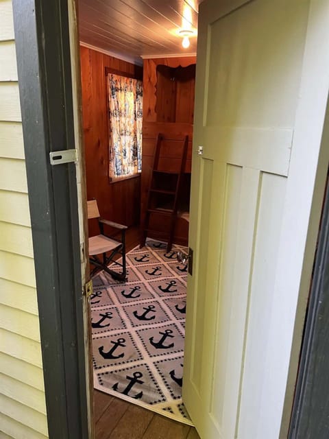 Entry to the bunk house