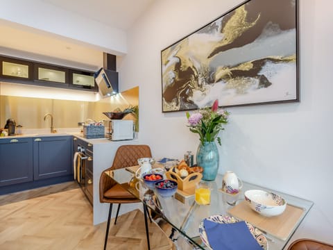 Open plan living space | Kimcraigan Lodge, Lochend