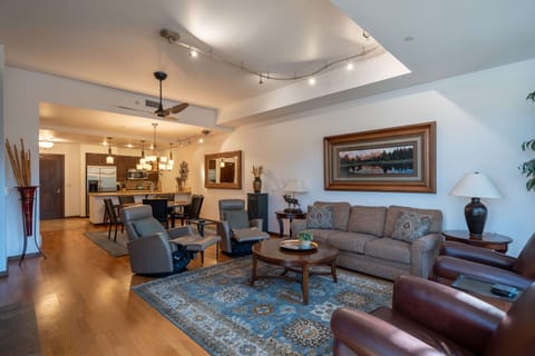 Open concept living space