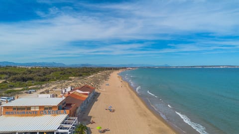 Sun loungers, beach towels