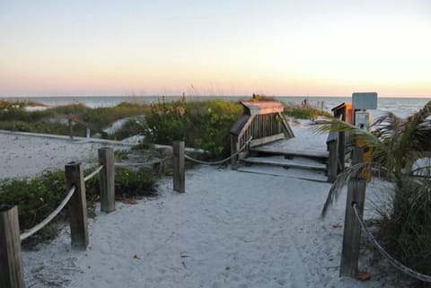 On the beach