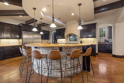 "Spacious and stylish, this entertainer's kitchen is the perfect place to cook, gather, and create memories. Fully equipped with modern appliances, ample counter space, and a welcoming atmosph