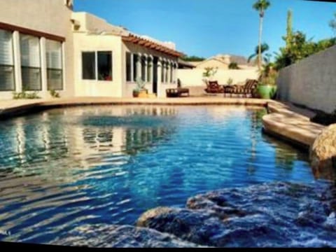 Indoor pool, outdoor pool