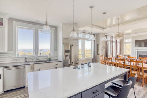 Kitchen with Ocean View