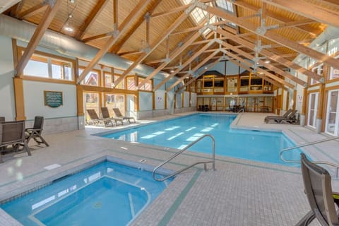 Indoor pool, a heated pool