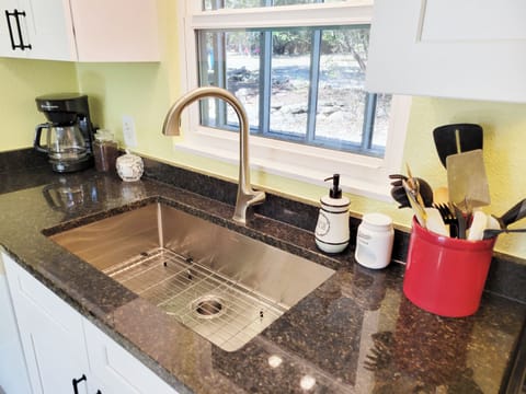 You should find everything you need in the fully stocked kitchen!