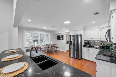 The Eat In Kitchen is great for Breakfast and Lunch and the Kiddos Love it!