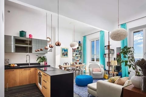 Lounge, Dining and Kitchen