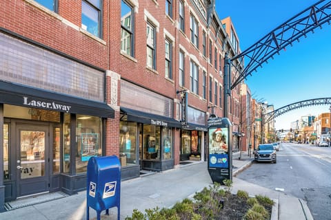 Columbus Vacation Rental | Studio | 1BA | 600 Sq Ft | Stairs Required