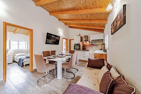 Kitchen and dining area