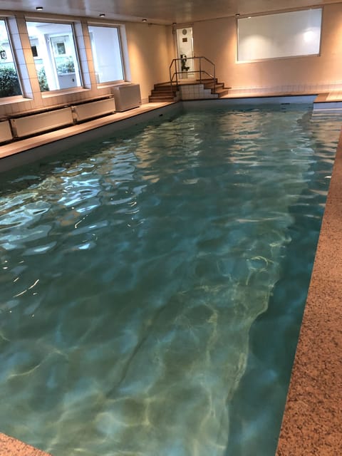 Indoor pool, a heated pool