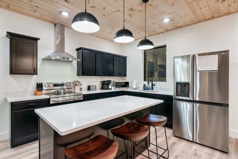 Sleek design and modern appliances await your culinary adventures! Enjoy the spacious island!