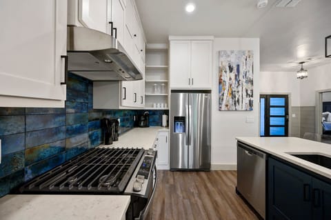 A 5-burner stove to accomodate all your cooking needs.