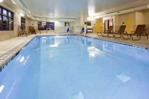 Indoor pool, a heated pool