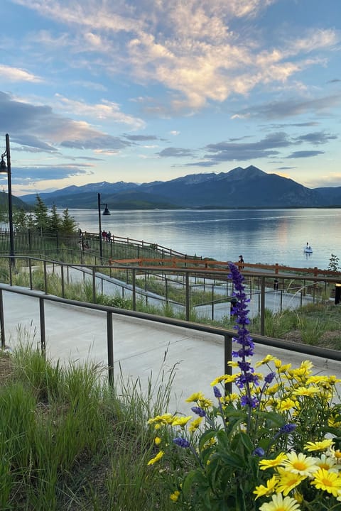 View of Dillon Reservoir from the Dillon Amphitheater