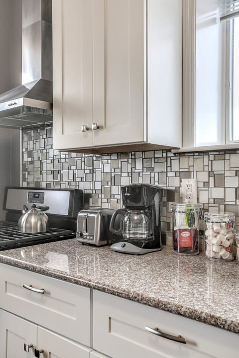 Enjoy your home cooked meal and daily does of coffee